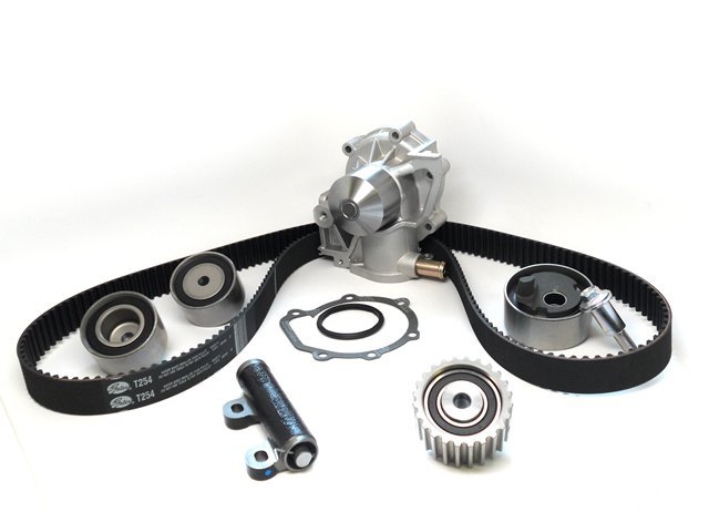 Gates OE Performance Timing Belt Kit with Water Pump - 211 Tooth Belt - 2