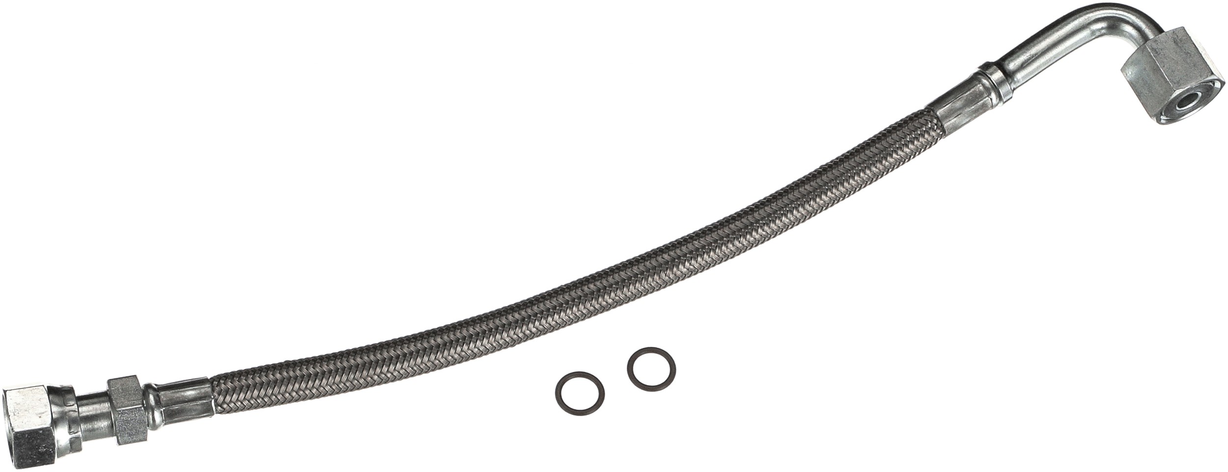 Gates Turbocharger Oil Line | Steel 13.875" Long - 2